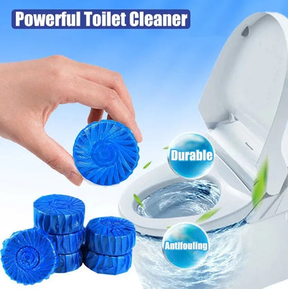 Blue Cleaning Tablets (10-Pack) – Toilet & Washing Machine Cleaner